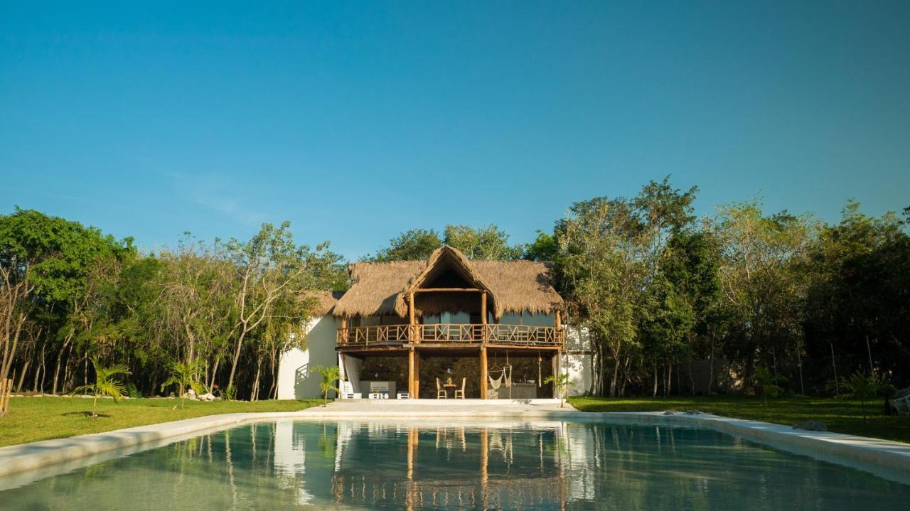 Las Nubes Villa Xpu Ha Exterior foto