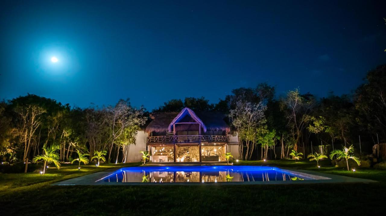 Las Nubes Villa Xpu Ha Exterior foto
