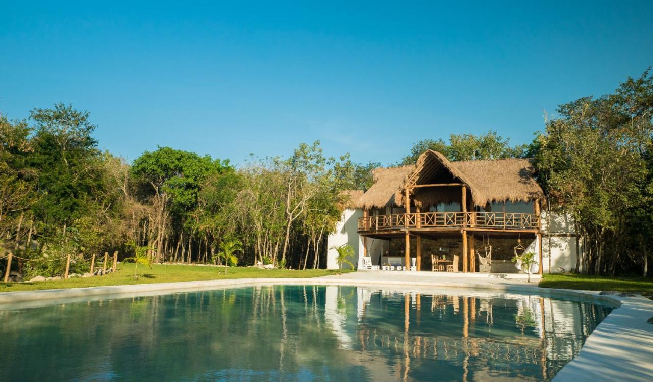Las Nubes Villa Xpu Ha Exterior foto