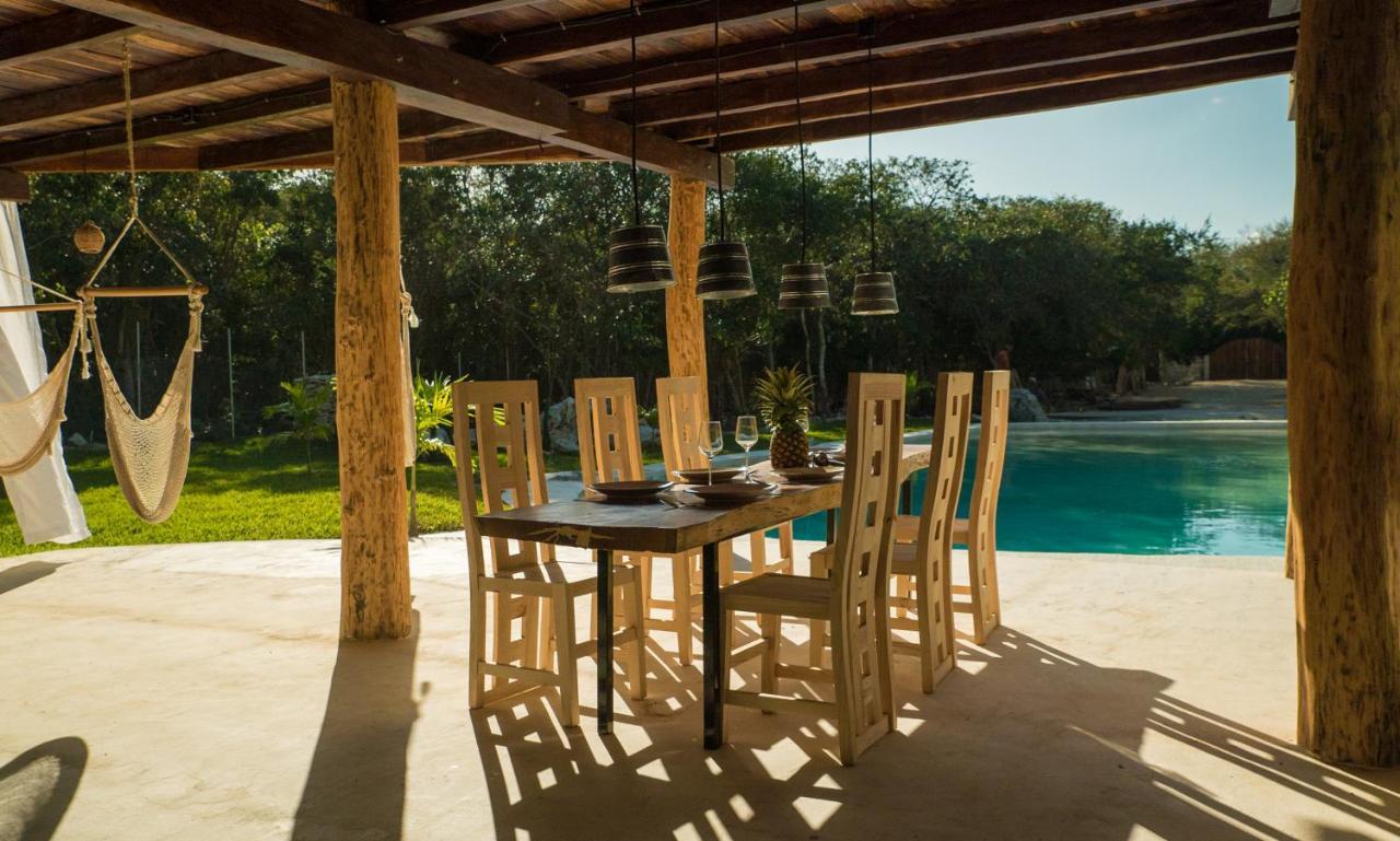 Las Nubes Villa Xpu Ha Exterior foto