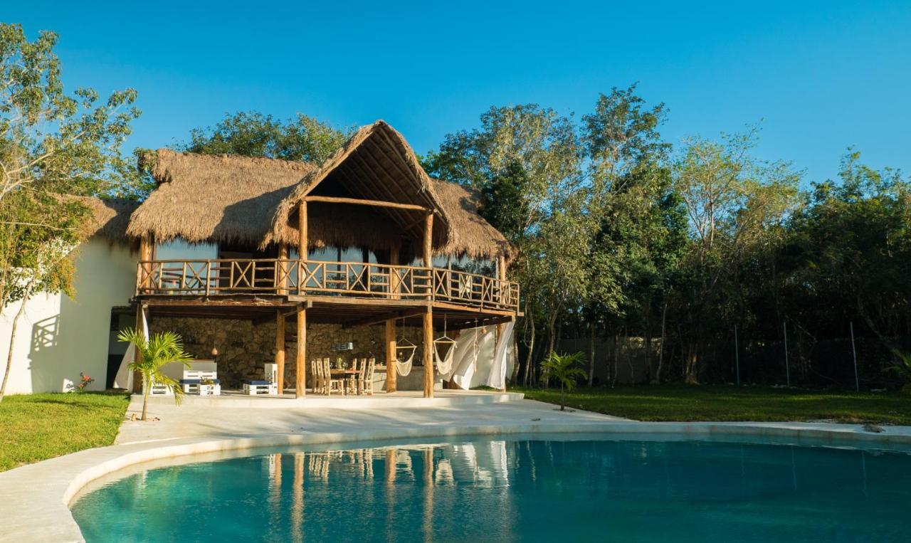 Las Nubes Villa Xpu Ha Exterior foto